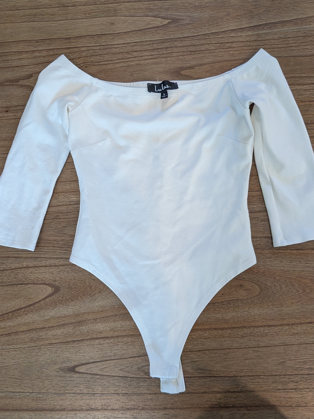 Lulu's Off-Shoulder Long Sleeve Ladies Bodysuit